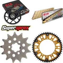 Chain Kit Stealth gold for: KAWASAKI KX125 04-08 13-51-114 DID520ZVM-X(G&G) endless