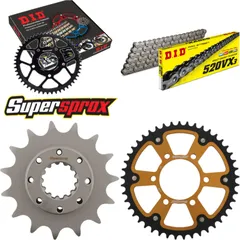 Chain Kit Stealth gold for: KAWASAKI Z800 /ABS 13-15 15-45-114 DID520VX3 endless