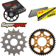 Chain Kit Stealth gold for: KAWASAKI ZXR750 91-92 16-45-110 DID530VX3 endless