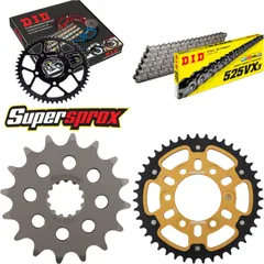 Chain Kit Stealth gold for: KAWASAKI ZX-7 R 750 96-02 16-43-110 DID525VX3 rivet