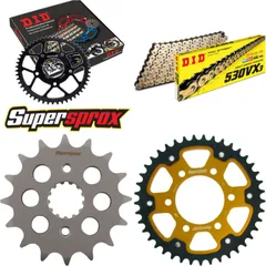 Chain Kit Stealth gold for: KAWASAKI ZXR750 R 93-95 16-41-108 DID530VX3(G&B) endless