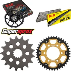 Chain Kit Stealth gold for: KAWASAKI ZX-10R 1000 06-07 17-40-108 DID525VX3 rivet