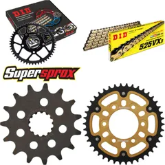 Chain Kit Stealth gold for: KAWASAKI Z1000 /ABS 10-15 15-42-112 DID525VX3(G&B) rivet