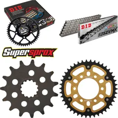 Chain Kit Stealth gold for: KAWASAKI Z1000 /ABS 10-15 15-42-112 DID525ZVM-X rivet