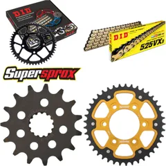 Chain Kit Stealth gold for: KAWASAKI Z1000 SX /ABS 11-15 15-41-112 DID525VX3(G&B) rivet