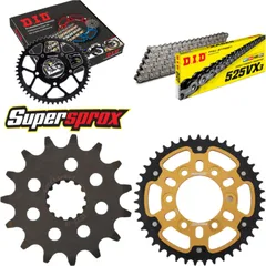 Chain Kit Stealth gold for: KAWASAKI KLZ1000 Versys 12-13 15-43-116 DID525VX3 rivet