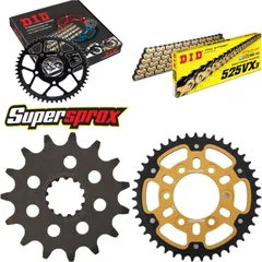 Chain Kit Stealth gold for: KAWASAKI KLZ1000 Versys 12-13 15-43-116 DID525VX3(G&B) rivet