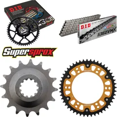 Chain Kit Stealth gold for: KAWASAKI Zephyr 1100 92-97 16-48-116 DID530ZVM-X endless