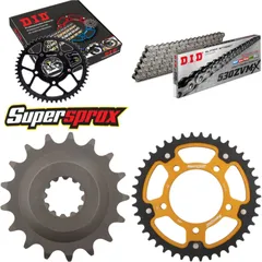 Chain Kit Stealth gold for: KAWASAKI ZZR1400 13-15 17-42-118 DID530ZVM-X rivet