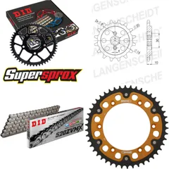 Chain Kit Stealth gold for: HUSQVARNA SM125 00-13 13-46-112 DID520ZVM-X rivet