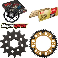 Chain Kit Stealth gold for: HUSQVARNA CR250 92-94/WR250 14-48-114 DID520ERT2(G&G) Clip