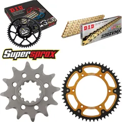 Chain Kit Stealth gold for: HUSQVARNA TC250 06-08 12-50-116 DID520ZVM-X(G&G) rivet