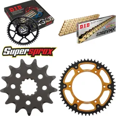 Chain Kit Stealth gold for: HUSQVARNA TE250 11-14 13-50-114 DID520ZVM-X(G&G) endless