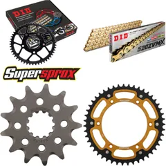 Chain Kit Stealth gold for: HUSQVARNA TE450 08-13 13-47-116 DID520ZVM-X(G&G) endless