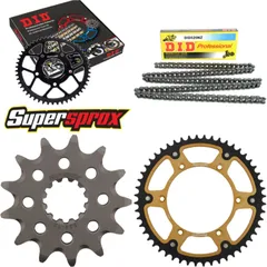 Chain Kit Stealth gold for: HUSQVARNA TC610 98-98 13-52-120 DID520NZ Clip
