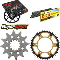 Kettensatz Stealth gold für: HUSQVARNA TC610 92-97 12-52-120 DID520 Clip