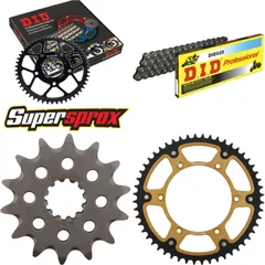 Chain Kit Stealth gold for: HUSQVARNA TC610 99-00 14-52-120 DID520 Clip