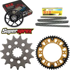 Chain Kit Stealth gold for: HUSQVARNA WR360 99-00/TE570 15-48-114 DID520NZ Clip