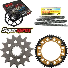 Chain Kit Stealth gold for: HUSQVARNA SM610 98-00 15-45-120 DID520NZ Clip