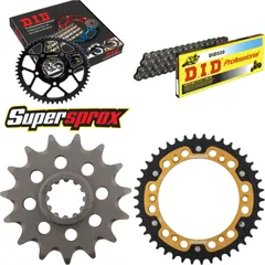 Chain Kit Stealth gold for: HUSQVARNA SMR450 07-09 15-42-112 DID520 Clip