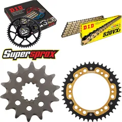 Chain Kit Stealth gold for: HUSQVARNA SM510 Centennial 0 14-42-116 DID520VX3(G&B) rivet