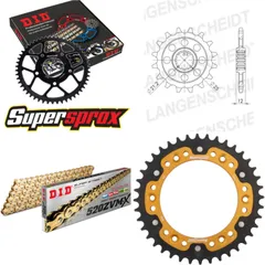Chain Kit Stealth gold for: HUSABERG FS650 C /E 01-08 15-40-110 DID520ZVM-X(G&G) rivet