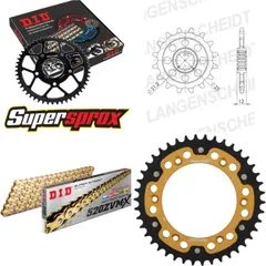 Chain Kit Stealth gold for: HUSABERG FS450 E /C 04-08/FC 15-42-118 DID520ZVM-X(G&G) endless