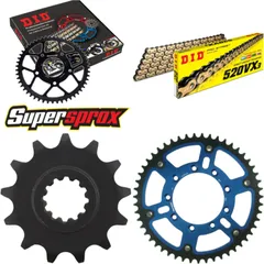 Chain Kit Stealth blue TM Cross 125 03-12 13-51-114 DID520VX3(G&B) endless