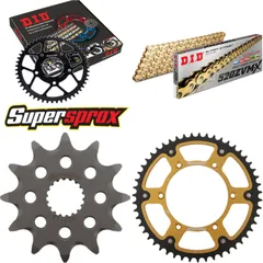 Chain Kit Stealth gold for: SUZUKI RM125 88-91/RM125 06-13 12-51-114 DID520ZVM-X(G&G) rivet