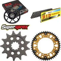Kettensatz Stealth gold für: SUZUKI RM-Z 250 04-06 13-48-116 DID520 Clip