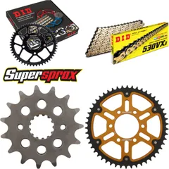 Chain Kit Stealth gold for: SUZUKI GS550 D 80-83/GS550 E 15-50-110 DID530VX3(G&B) endless