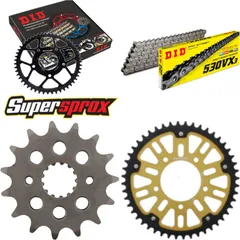 Chain Kit Stealth gold for: SUZUKI VZ800 Marauder 97-04 15-48-116 DID530VX3 rivet
