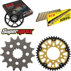 Chain Kit Stealth gold for: SUZUKI SV650 S 99-06 15-44-108 DID525VX3(G&B) rivet
