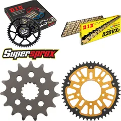 Kettensatz Stealth gold für: SUZUKI GSF650 A /SA ABS 07 15-48-118 DID525VX3(G&B) Endlos