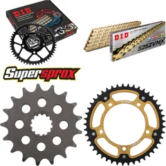 Kettensatz Stealth gold für: SUZUKI GSX-R 750 06-10 17-45-116 DID525ZVM-X(G&G) Niet
