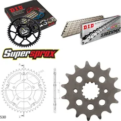 Chain Kit Stealth gold for: SUZUKI GSX750 F /FX 98-06 15-45-116 DID530ZVM-X(S&S) endless
