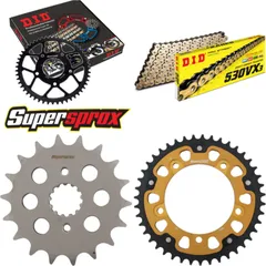 Chain Kit Stealth gold for: SUZUKI GSF1250 A /SA Bandit 18-43-118 DID530VX3(G&B) rivet