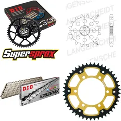 Chain Kit Stealth gold for: SUZUKI GSX-R 1000 17 17-45-120 DID525ZVM-X(S&S) rivet