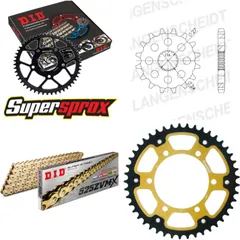 Chain Kit Stealth gold for: SUZUKI GSX-R 1000 17 17-45-120 DID525ZVM-X(G&G) rivet