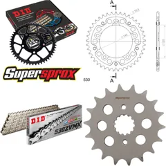 Chain Kit Stealth gold for: SUZUKI GSX1400 01-10 18-41-116 DID530ZVM-X(S&S) rivet