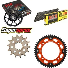 Chain Kit Stealth orange for: KTM SX85 19``/16`` 03-17 14-49-122 DID428HD Clip