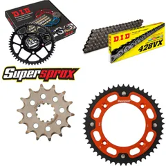 Chain Kit Stealth orange for: KTM SX85 19``/16`` 03-17 14-49-122 DID428VX endless