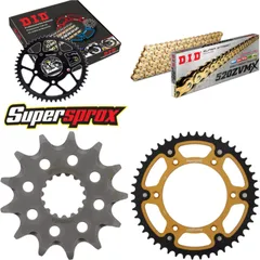 Chain Kit Stealth gold for: KTM EXC125 Enduro 95-97/SX25 13-48-118 DID520ZVM-X(G&G) rivet