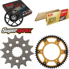 Chain Kit Stealth gold for: KTM EXC125 Enduro 13-13 14-50-120 DID520ERT2(G&G) Clip