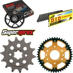 Chain Kit Stealth orange for: KTM 125 Duke 6-Loch 11-1 14-45-112 DID520 Clip