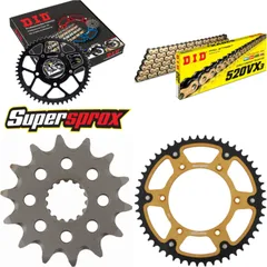 Chain Kit Stealth gold for: KTM SX250 F 18- 14-51-118 DID520VX3(G&B) endless
