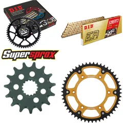 Chain Kit Stealth gold for: KTM EGS620 LC4 94-94/EXC620 15-50-118 DID520ERT2(G&G) Clip