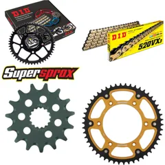 Chain Kit Stealth gold for: KTM EGS620 LC4 94-94/EXC620 15-50-118 DID520VX3(G&B) endless