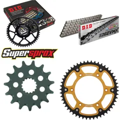 Chain Kit Stealth gold for: KTM EGS620 LC4 94-94/EXC620 15-50-118 DID520ZVM-X rivet