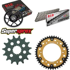 Chain Kit Stealth gold for: KTM EGS400 LC4 93-98/EGS400 15-45-118 DID520ZVM-X endless